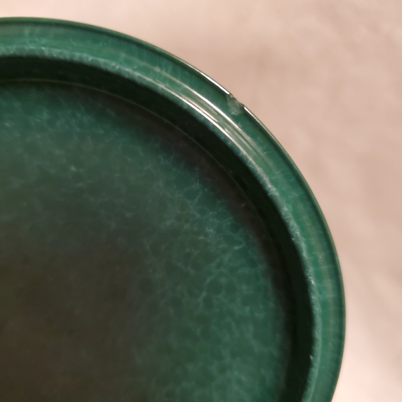 Color-Flyte Mid Century Moderne Creamer + Sugar Branchelle Dk Green - Picture 4 of 9